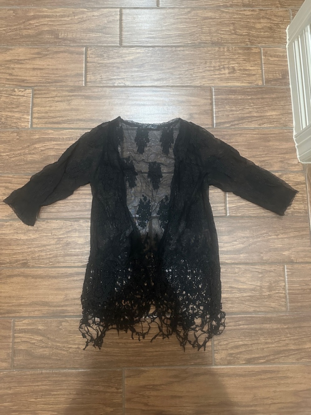 Bke sheer cover up size small